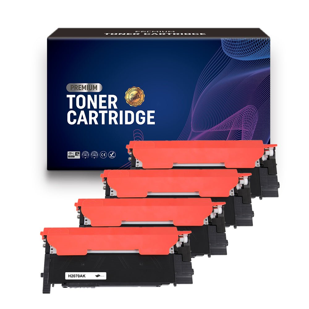 Cartouche de toner Compatible HP W2070/1/2/3A C/K/M/Y K:1000 C/M/Y:700pages - KERA FRANCE