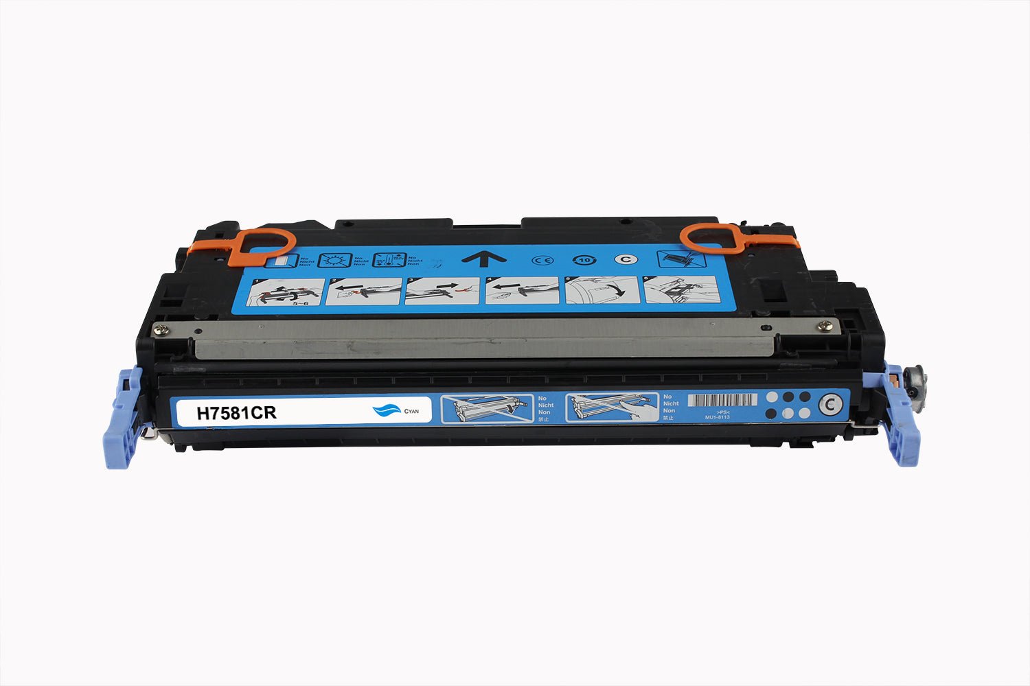 Cartouche de toner Reman HP Q7581A(503A) Cyan 6000pages - KERA FRANCE