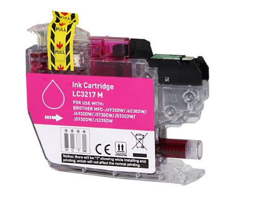 Cartouche Encre Brother LC3217 Rouge LC3217M - KERA FRANCE