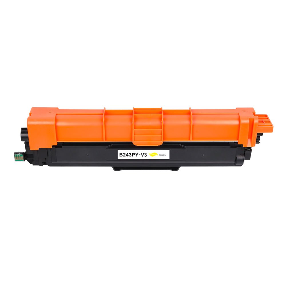 Cartouche Toner Compatible Brother TN-243Y (TN243Y) Jaune 1300pages - KERA FRANCE