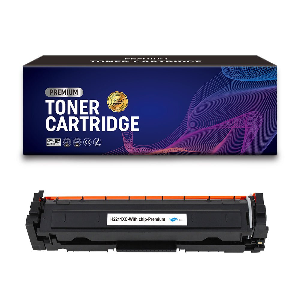 Cartouche Toner Compatible HP 207X (W2211X) Cyan 2450pages - KERA FRANCE